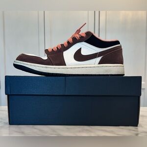 NIKE Authentic Jordan 1 Low "Mocha" - Men’s 7.5